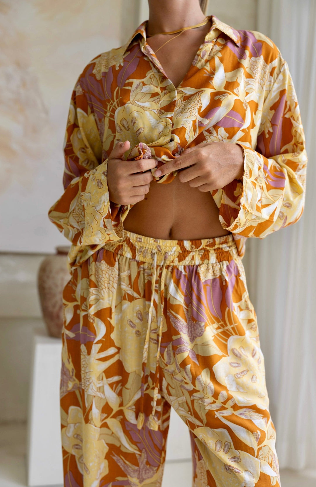 Lucia Pyjama Set Sienna - Lucia the Label