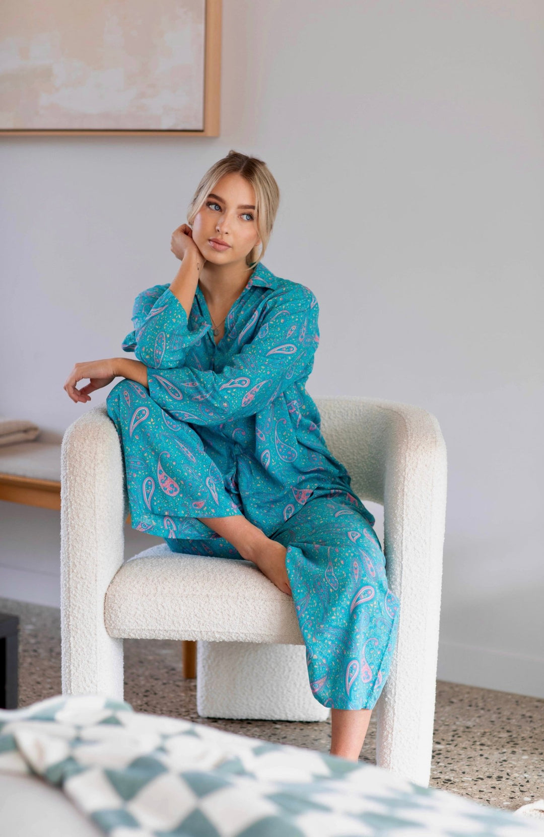 Lucia Pyjama Set Paisley - Lucia the Label