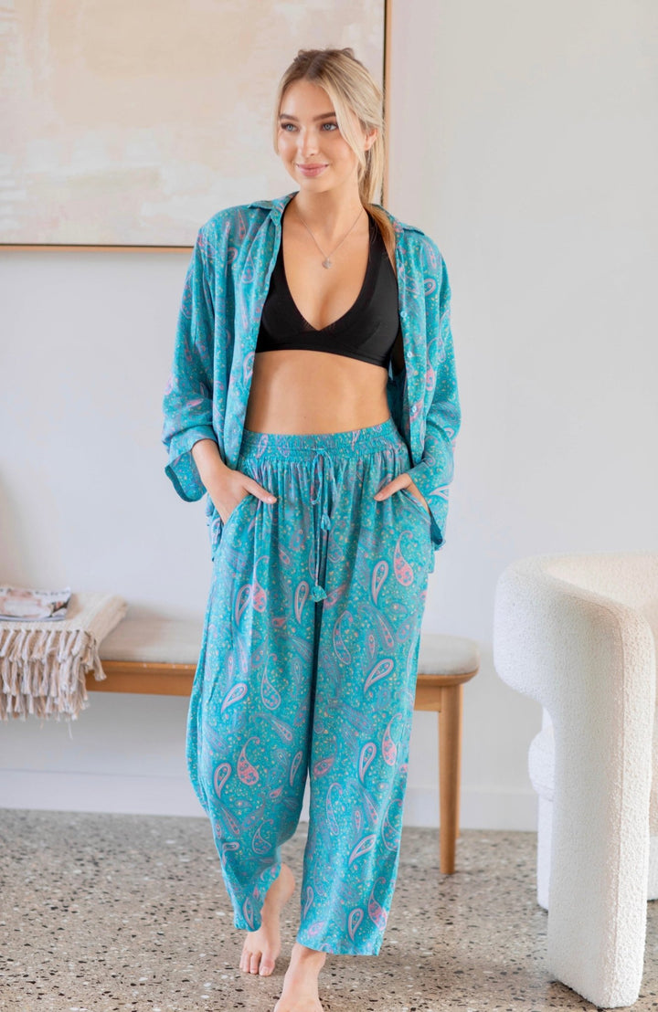 Lucia Pyjama Set Paisley - Lucia the Label