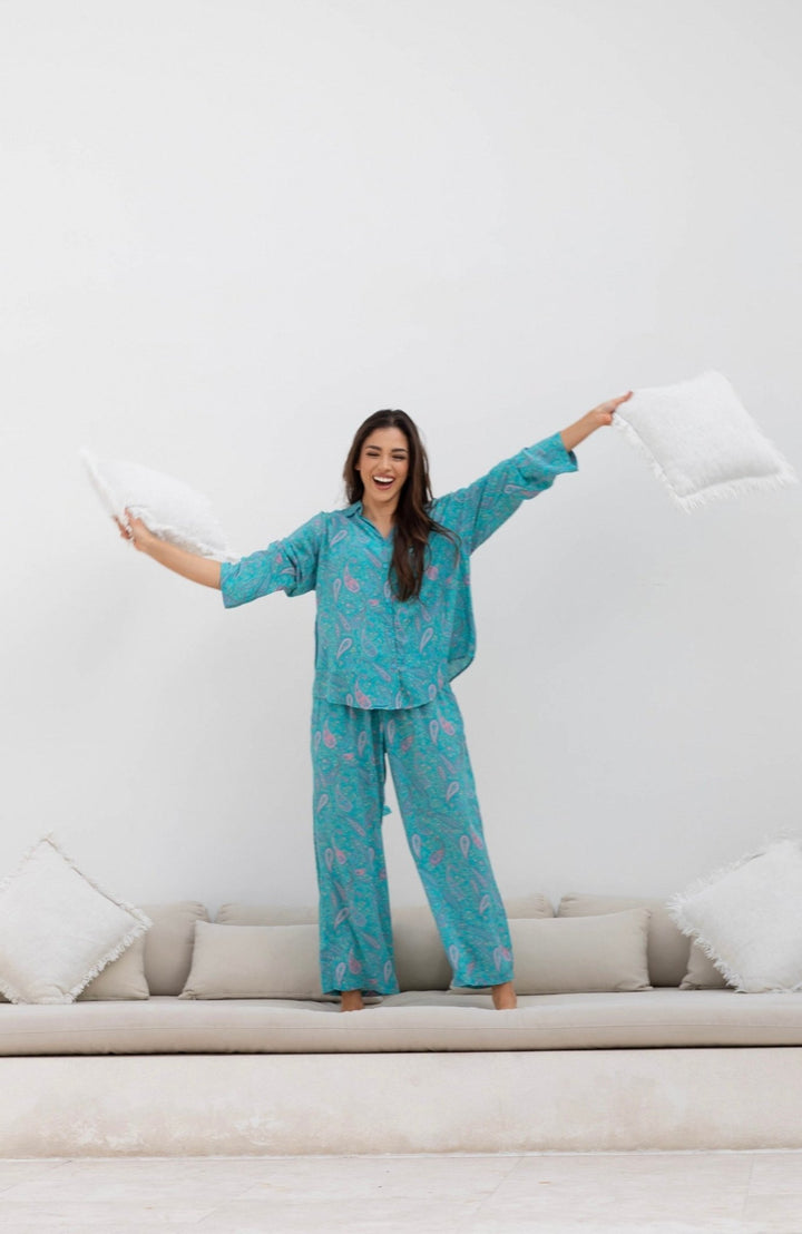 Lucia Pyjama Set Paisley - Lucia the Label