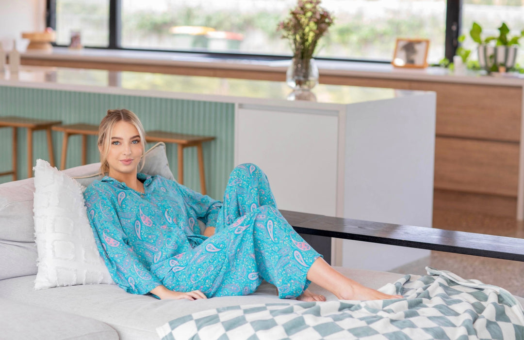 Lucia Pyjama Set Paisley - Lucia the Label