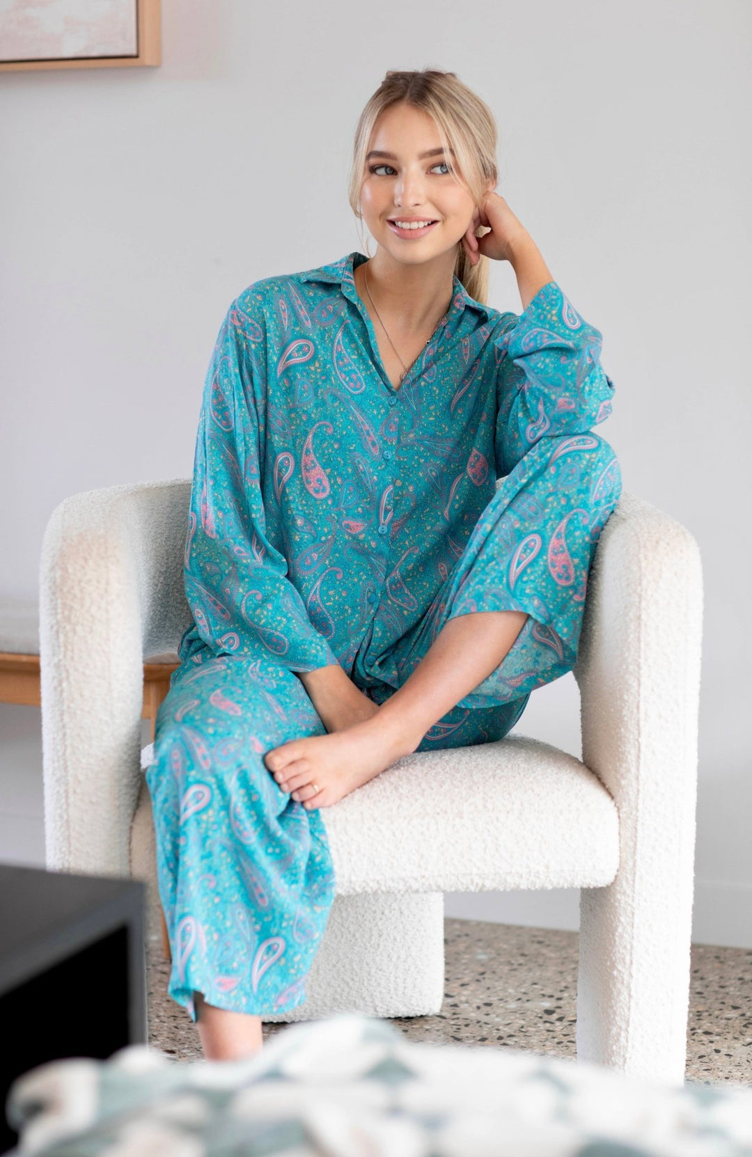 Lucia Pyjama Set Paisley - Lucia the Label