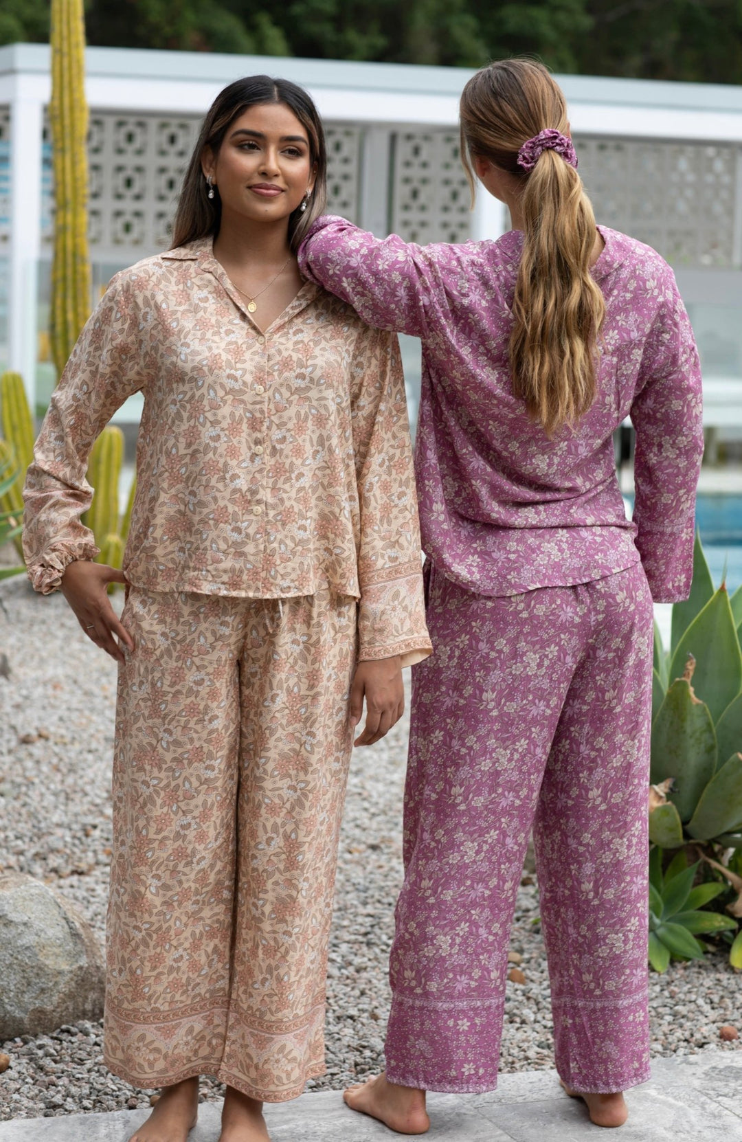 Lucia Pyjama Set Label Fields | Pyjamas the Lucia – Pastel Women\'s